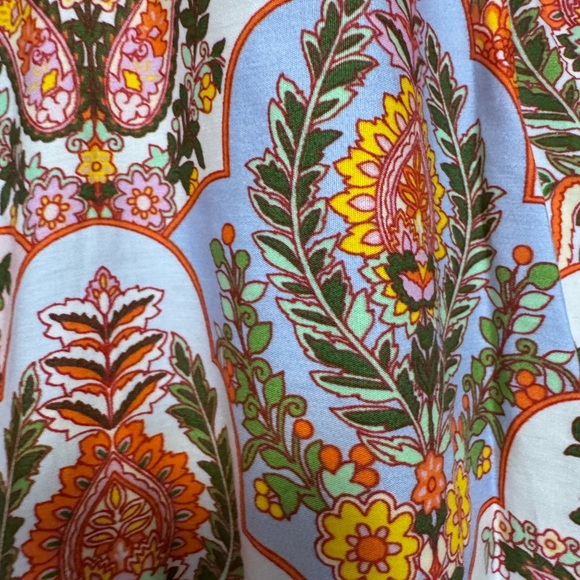 Anthropologie Somerset Multicolor Paisley Maxi Dress NWOT - Picture 3 of 5